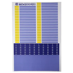 Наліпка (Маркувальна до модульного обладнання)