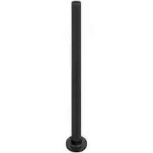 Опора пластикова e.street.bollard.pl.1200.black, висота 1200мм, діаметр 60мм, чорна