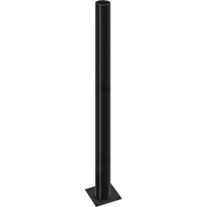 Опора сталева e.street.bollard.st.1000.black, висота 1000мм, діаметр 60мм, чорна