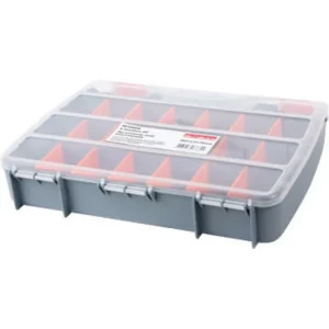 Органайзер-кейс пластиковий, e.toolbox.05, 380х310х70мм