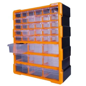 Органайзер пластиковий, e.toolbox.pro.21, 24" 39-секційний 381х157х475мм