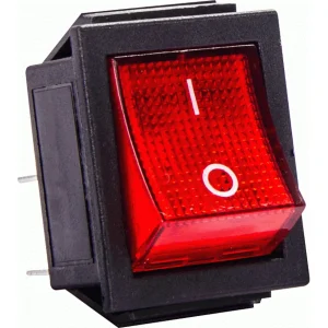 Перемикач клавішний e.switch.key.04, 4 pin, з індикацією