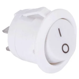 Перемикач клавішний e.switch.key.06, 2 pin, білий