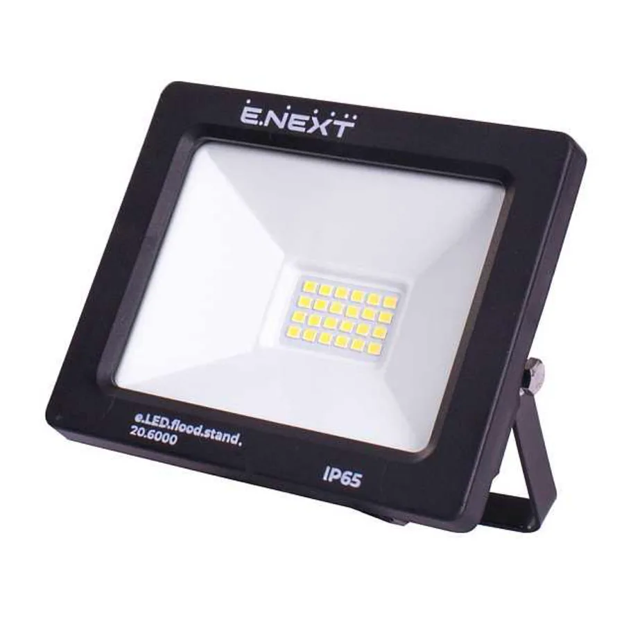 Прожектор світлодіодний e.LED.flood.stand.20.6000, 20Вт, 6000К