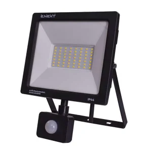 Прожектор світлодіодний з датчиком руху e.LED.flood.stand.sensor.50.6000, 50Вт, 6000К