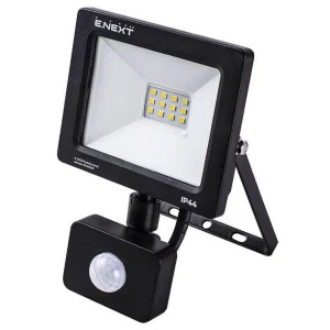 Прожектор світлодіодний з датчиком руху e.LED.flood.stand.sensor.10.6000, 10Вт, 6000К