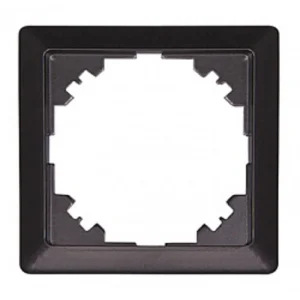 Рамка e.lux.10024L.1.fr.anthracite.hang 1-містна, "антрацит" (в промоупаковці)