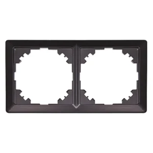 Рамка e.lux.10044L.2.fr.anthracite.hang 2-містна, "антрацит"  (в промоупаковці)