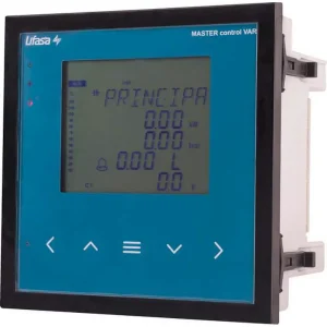 Регулятор реактивної потужності MASTER Control Var 6 (на 6 ступенів), AC110…480В, RS485