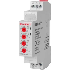 Реле часу асиметричного повторення циклу e.control.t17