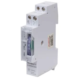 Реле часу електромеханічне 18мм e.control.t03