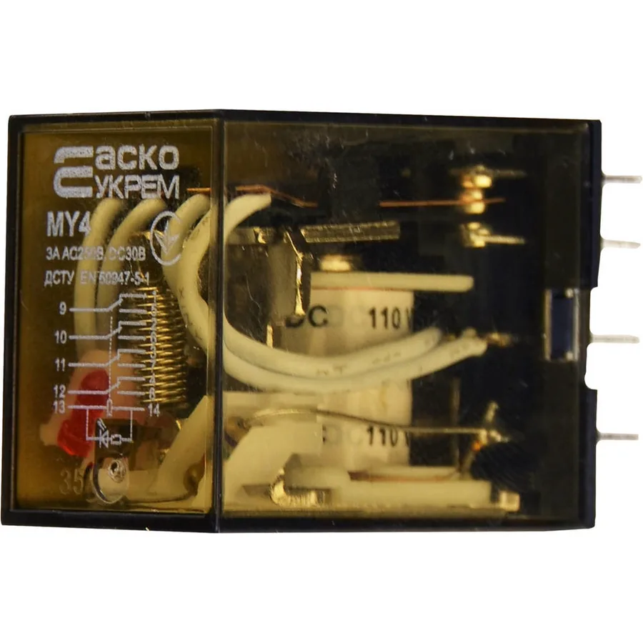 Реле МY4 (DC 110 V)