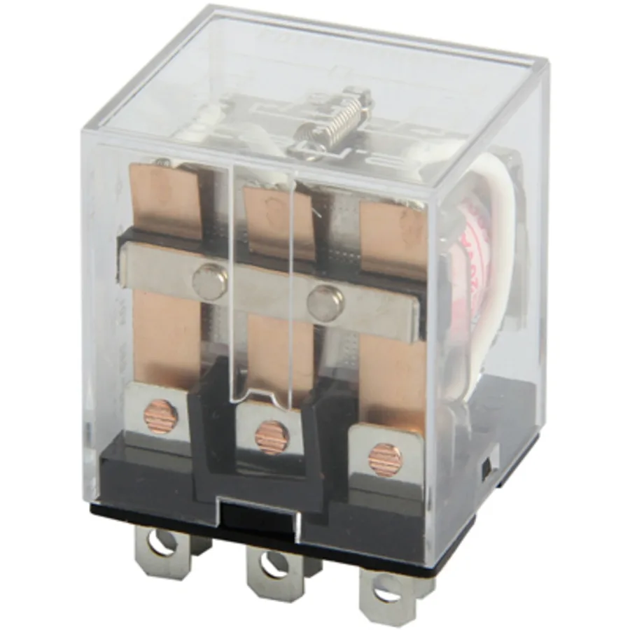 Реле проміжне e.control.p1035 10А, 3 групи контактів, котушка 110В АC