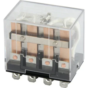 Реле проміжне e.control.p1043 10А, 4 групи контактів, котушка 24В DC