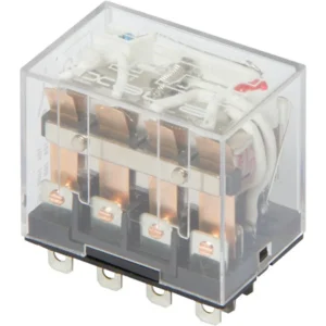 Реле проміжне e.control.p1046L з Led індикацією 10А, 4 групи контактів, котушка 230В АC