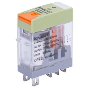 Реле проміжне e.relay.pro.12.1.230AC, 12А, 1 група контактів, котушка 230В АC