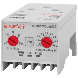 Реле захисту двигуна e.control.m04, 1-5А