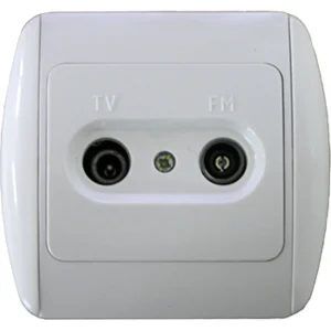 Розетка e.install.stand.815TM TV+радіо з рамкою