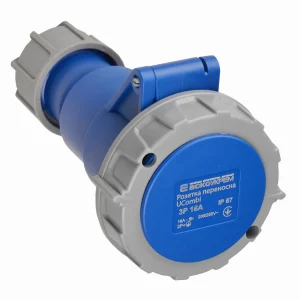 Розетка переносна серії UСombi 3P 16A IP 67