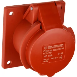 Розетка вбудована серії UCombi 4P 16A IP 44