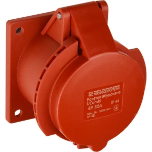 Розетка вбудована серії UCombi 4P 32A IP 44
