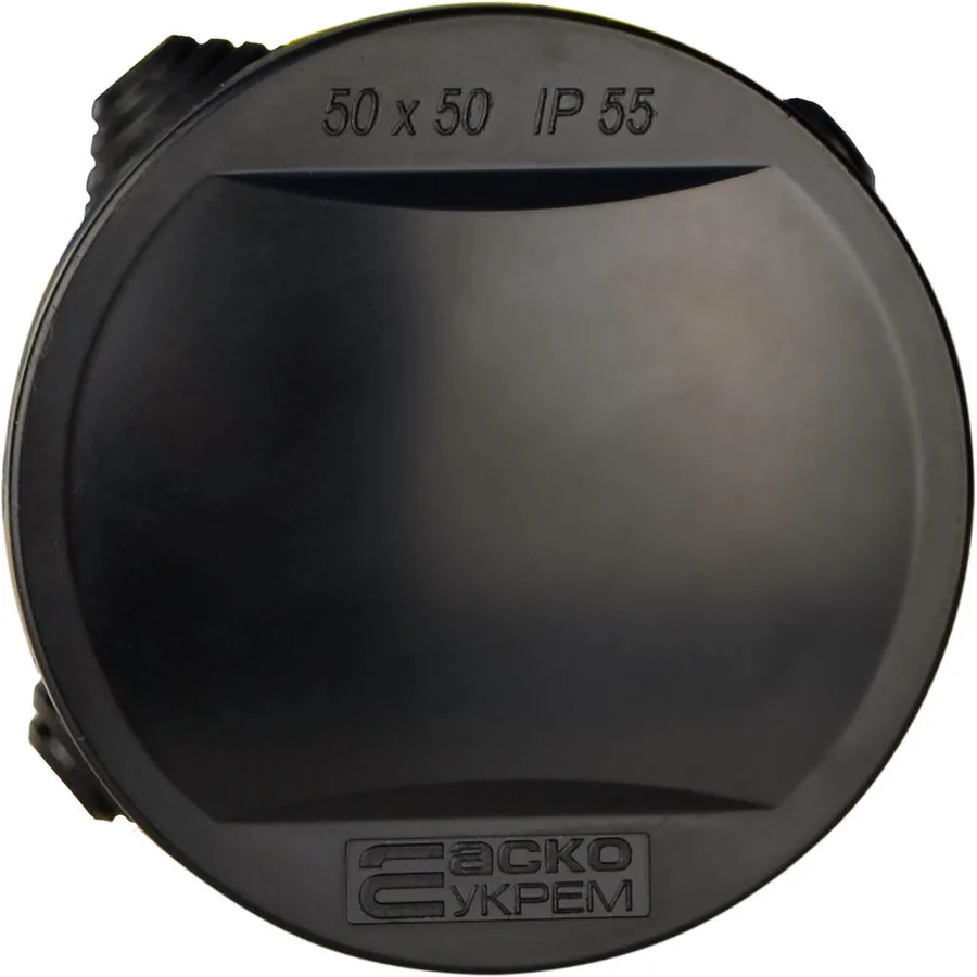 Розподільча коробка серії UAtmo Jet Black 50*50 (уп. 25шт)