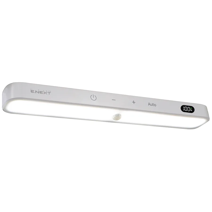 Світильник акумуляторний e.LED.accum.pro.2w.pir 2Вт, датчик руху, димуваня, сенсорне керування, 4/42 години, 6000К