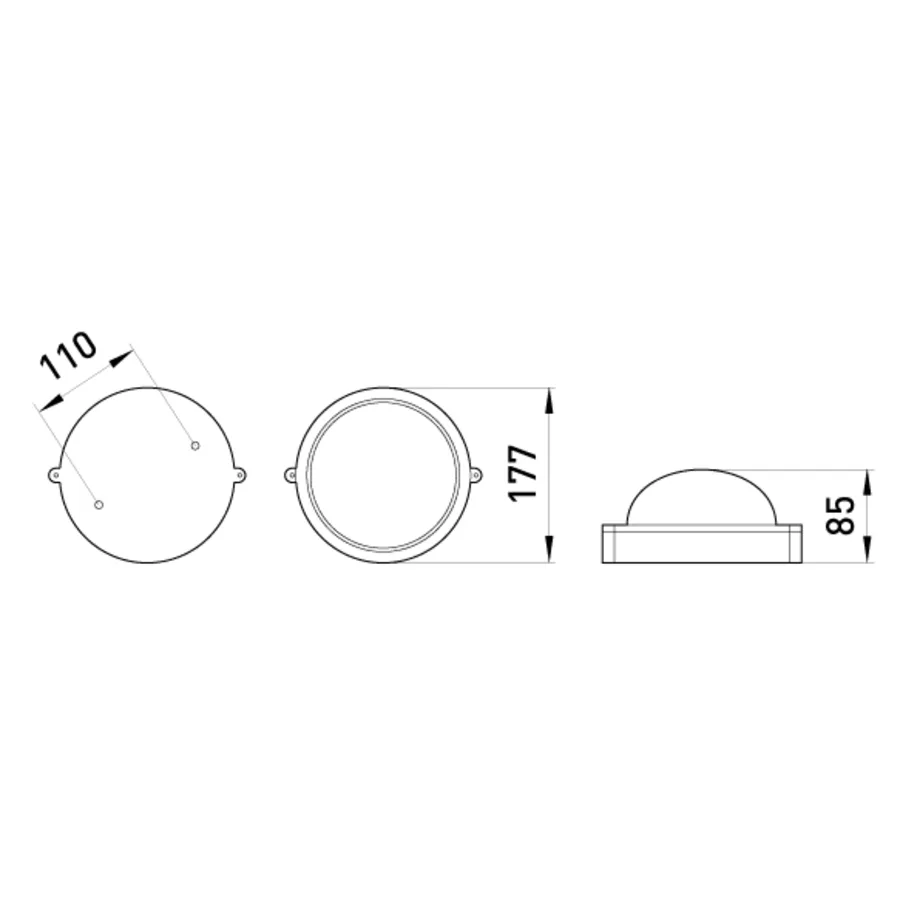 Світильник e.light.1301.1.60.27.white 60W