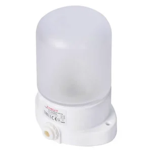 Світильник e.light.sauna.1.60.27.white, Е27,60Вт,IP54, корпус керамічний, термостійкий, білий