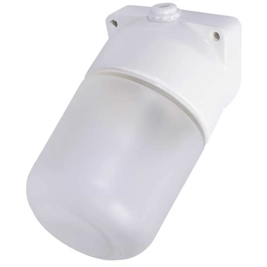Світильник e.light.sauna.skew.1.60.27.white, Е27,60Вт,IP54, корпус керамічний, термостійкий, білий