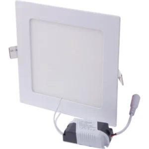 Світильник світлодіодний вбудов e.LED.MP.Square.R.12.4500, квадрат, 12Вт, 4500К, 840Лм