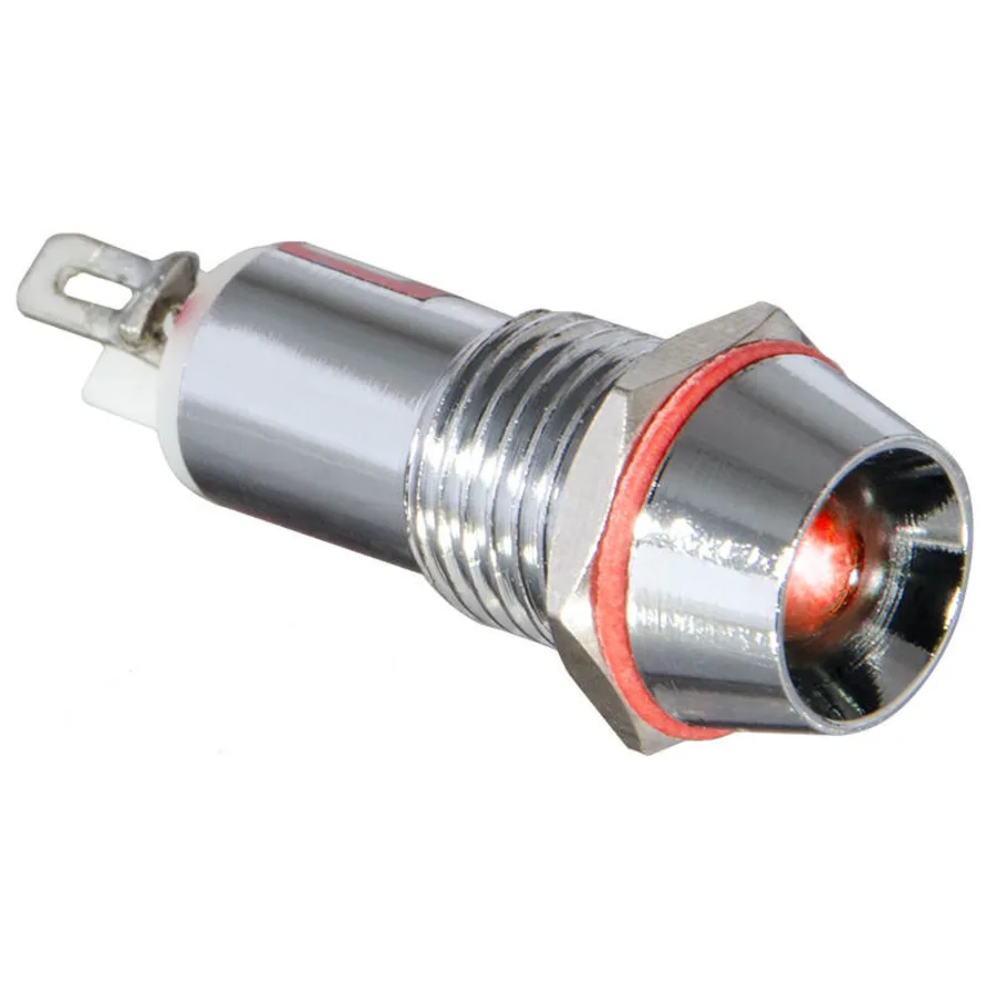 Сигнальна арматура AD22C-10 червона 220V AC