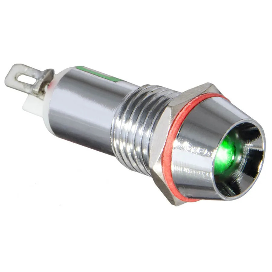 Сигнальна арматура AD22C-10 зелена 24V AC/DC
