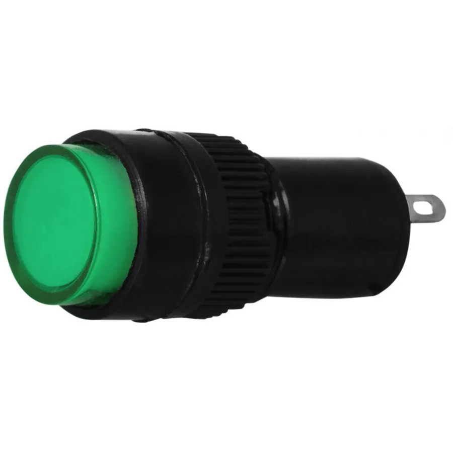 Сигнальна арматура AD22E-10DS зелена 220V АC