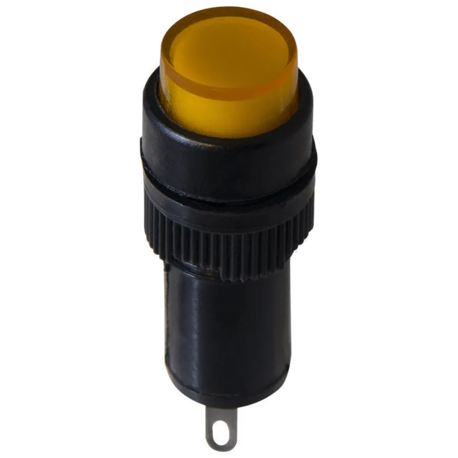 Сигнальна арматура AD22E-10DS жовта 220V АC
