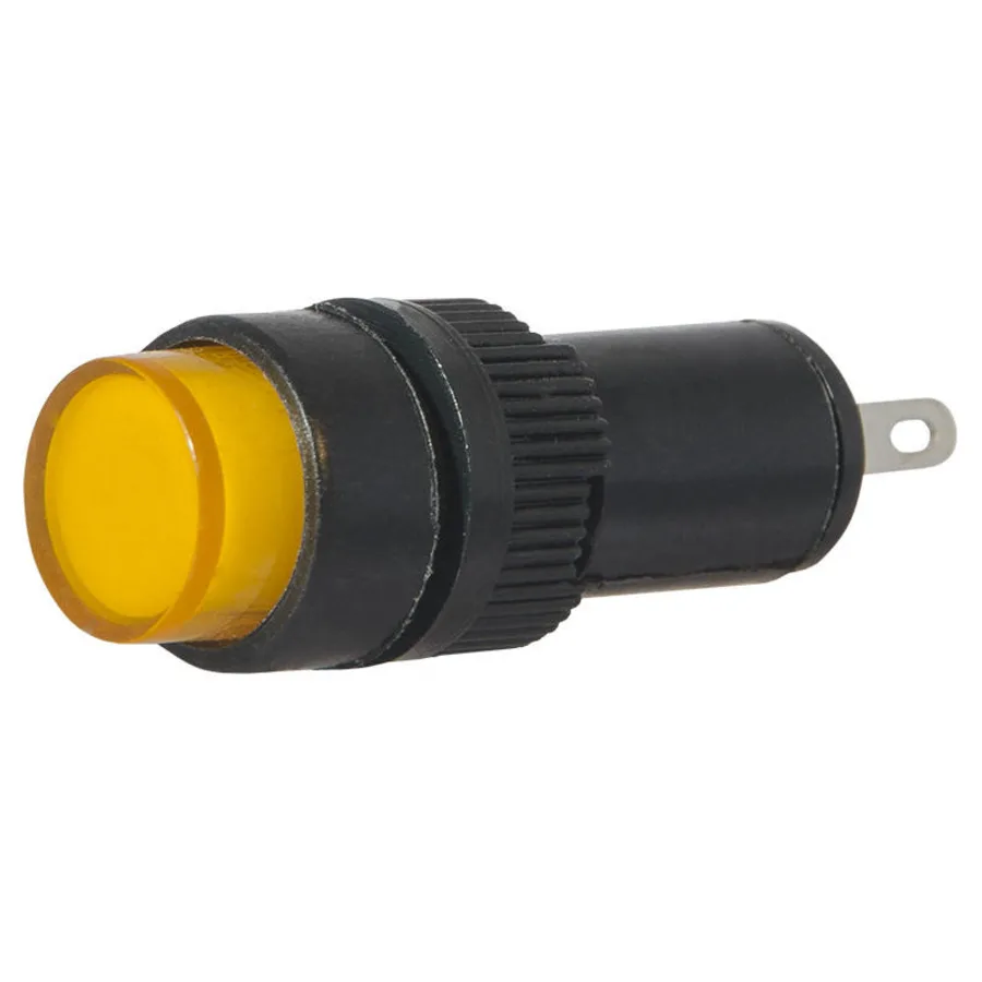 Сигнальна арматура AD22E-10DS жовта 24V АC/DC