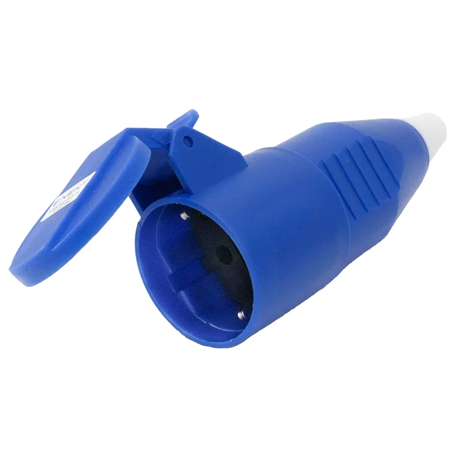 Силова розетка переносна e.socket.pro.2.16, 2п., 230В, 16А (212)