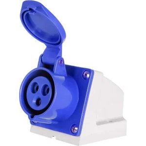 Силова розетка стаціонарна e.socket.pro.3.16, 3п., 230В, 16А (113)