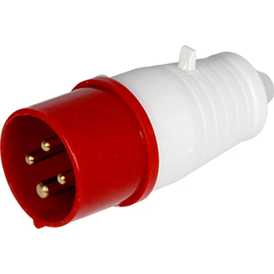Силова вилка переносна e.plug.pro.4.16, 4п., 380В, 16А (014)