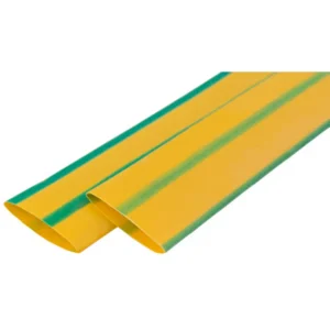 Термоусаджувальна трубка e.termo.stand.2.1.yellow-green, 2/1, 1м, жовто-зелена