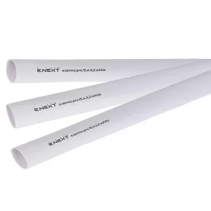 Термоусаджувальна трубка з клейовим шаром e.termo.pro.15,4.5,2.white, 15,4/5,2, 1м, біла