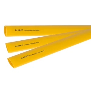 Термоусаджувальна трубка з клейовим шаром e.termo.pro.15,4.5,2.yellow, 15,4/5,2, 1м, жовта