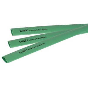 Термоусаджувальна трубка з клейовим шаром e.termo.pro.19,1.6,3.green, 19,1/6,3, 1м, зелена