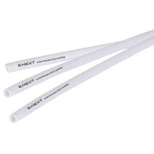 Термоусаджувальна трубка з клейовим шаром e.termo.pro.3,2.1.white, 3,2/1, 1м, біла