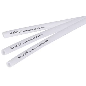 Термоусаджувальна трубка з клейовим шаром e.termo.pro.4,8.1,6.white, 4,8/1,6, 1м, біла