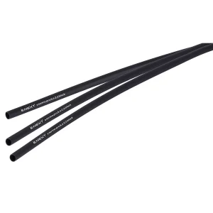 Термоусаджувальна трубка з клейовим шаром e.termo.pro.6,4.2,2.black, 6,4/2,2, 1м, чорна