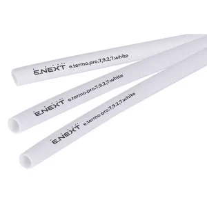 Термоусаджувальна трубка з клейовим шаром e.termo.pro.7,9.2,7.white, 7,9/2,7, 1м, біла