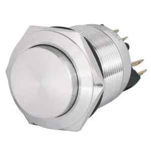 TYJ 22-321 Кнопка металева звиступом з фікс., 1NO+1NC.