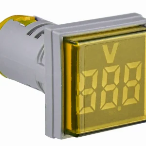 U-ADM-V (AC) ᴓ22мм, квадратна, жовта