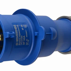 Вилка переносна серії UCombi  3P 32А IP 44